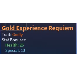 Godly Experience Requiem (GER) - A Universal Time (AUT)