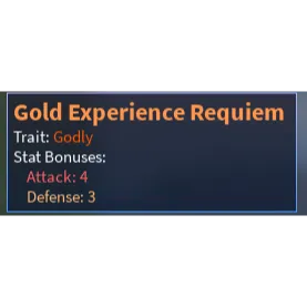 Godly Experience Requiem (GER) - A Universal Time (AUT)