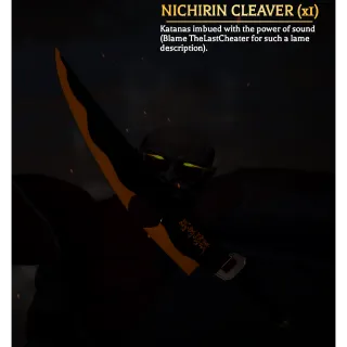 Nichirin Cleaver - Attack On Titan Revolution (AOTR)