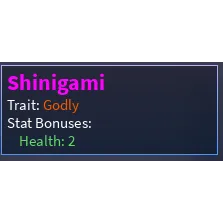 Godly Shinigami - A Universal Time (AUT)