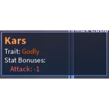 Godly Kars - A Universal Time (AUT)
