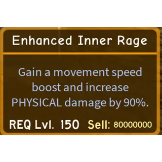 Enhanced Inner Rage - Eir - Dungeon Quest Reborn (DQR)