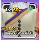 Koguro - Anime Vanguards Good Stats (Full Godly Stats)