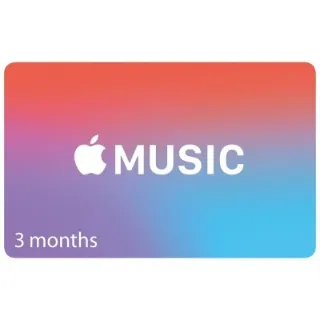 Apple Music 3 Months US [Only New Accounts] 