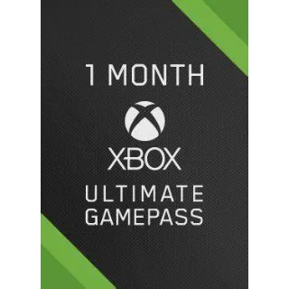 Xbox Game Pass Ultimate 1 Month US [only new accounts] 