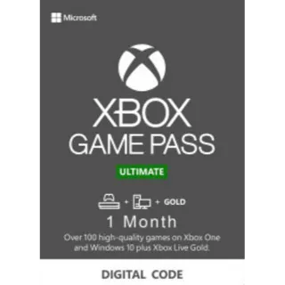 Xbox Game Pass Ultimate – 1 Month Subscription [India Region]