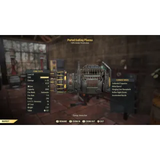 Gatling full modded + mods