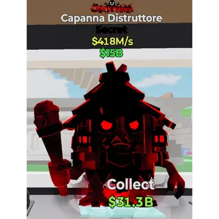 Fortnite Steal the Brainrot Darkness Capanna Distruttore NEW