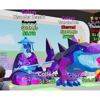 Fortnite Steal the Brainrot Galaxy Tralaledon Jisaoba dashi Bundle