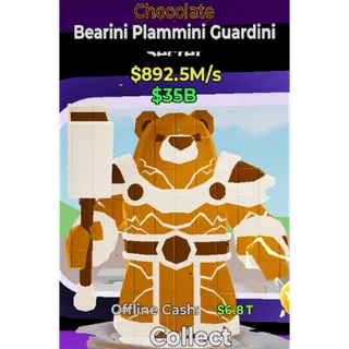 Fortnite Steal the Brainrot Chocolate Bearini Plammini Cuardini 892.5M/s 0.2%