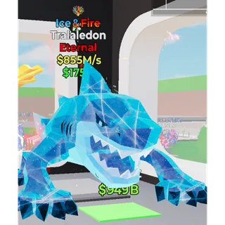 Fortnite Steal the Brainrot Ice&Fire Tralaledon 1traited