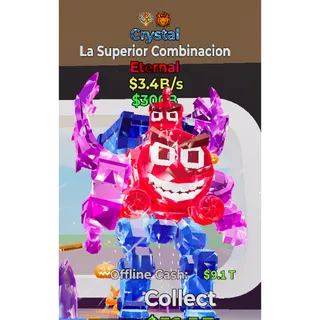 Fortnite Steal the Brainrot Crystal La Superior Combinacion 3.4B/s 2trait