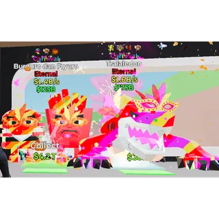 Fortnite Steal the Brainrot Carnival Burguro dan Fryuro Tralaledon Bundle