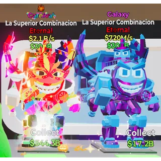 Fortnite Steal the Brainrot carnival galaxy La Superior Combinacion X2 Bundle