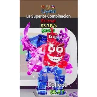 Fortnite Steal the Brainrot crystal La Superior Combinacion 3.7B/s 3 trait