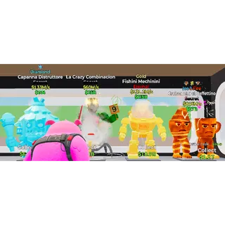 Fortnite Steal the Brainrot Gold Fishini Mechinini la crazy Bundle 