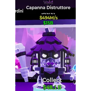 Fortnite Steal the Brainrot Void Capanna Distruttore NEW