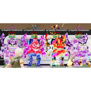 Fortnite Steal the Brainrot  Crystal Dreamy Carnival La Superior Combinacion X4 Bundle