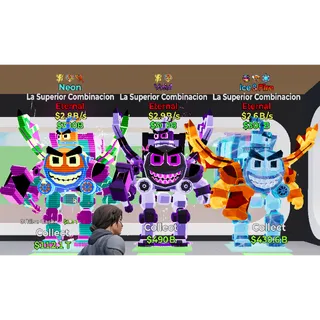 Fortnite Steal the Brainrot Void Neon Ice Fire La Superior Combinacion X3 Bundle