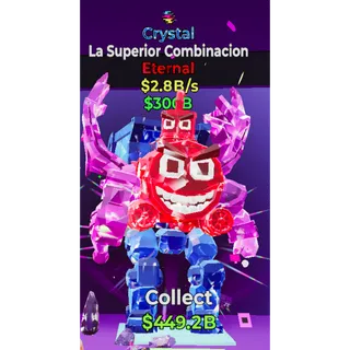 Fortnite Steal the Brainrot crystal La Superior Combinacion 2.8B/s 1trait