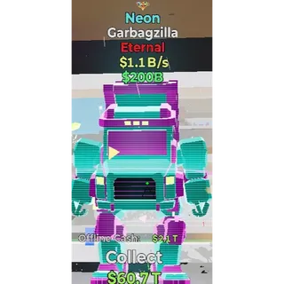 Fortnite Steal the Brainrot Neon Garbagzilla 1.1B/s firework trait!