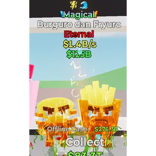 Fortnite Steal the Brainrot Magical Burguro dan Fryuro 1.4B/s 2traited NEW 