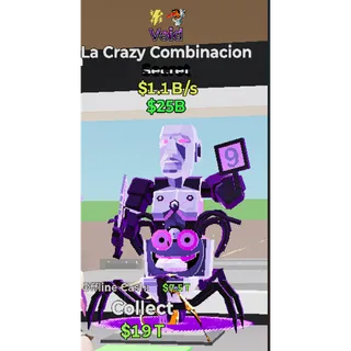 Fortnite Steal the Brainrot Void La crazy cobinacion 1.1 B/s 2 traits