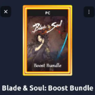 Boost Bundle De Blade & Soul