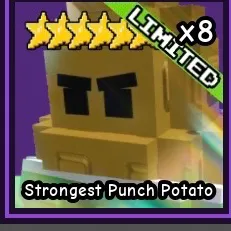 Strong Punch Potato x8