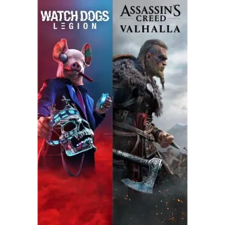 Assassin’s Creed Valhalla + Watch Dogs: Legion Bundle