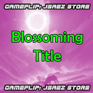 Brawlhalla Blossoming Title