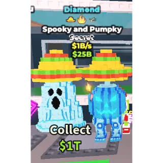 Diamond Spooky and Pumpky 1B/S