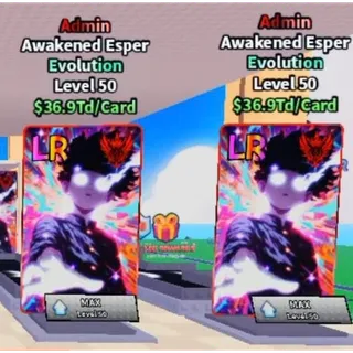 X2 Admin Awakened Esper Evo - Anime card farm