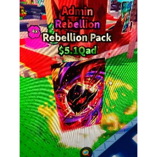 Admin Rebellion Pack - Anime card farm