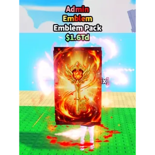 Anime Card Farm - Admin Emblem Pack x5