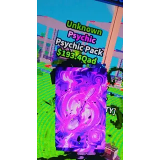 Unknown Psychic pack -