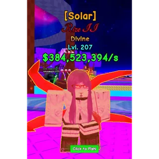 Fish an Anime RNG - Divine Solar RizeJJ