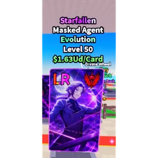 Anime card farm Starfall Masked agent