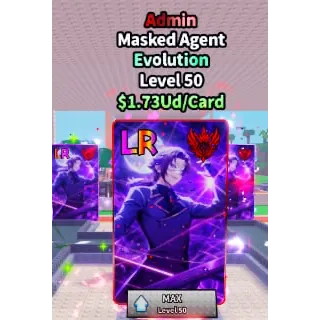 Anime card farm Admin Masked Agent Evo
