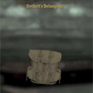 Beckett’s Belongings