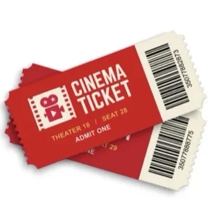 2x Movie Tickets to any movie (Any Format)