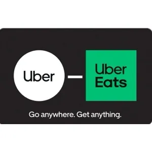 $50.00 USD Uber Gift Card / Uber Eats