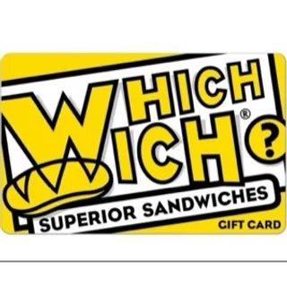 $25.00 Which Wich Gift Card