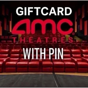 $28.00 AMC Theaters Gift Card (1x$28.00) AUTO DELIVERY