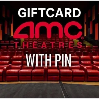 $25.00 AMC Theaters Gift Card (1x$25.00) AUTO DELIVERY