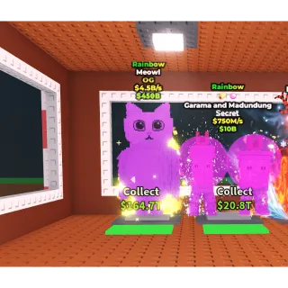 RAINBOW MEOWL  - 4.5B/S STEAL A BRAINROT