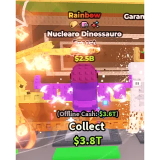Nuclearo Dinossauro Rainbow 330m/s