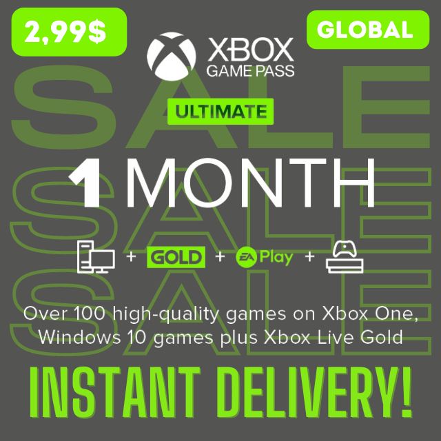 Xbox Game Pass Ultimate Xbox Gift Card Gift Cards Gameflip