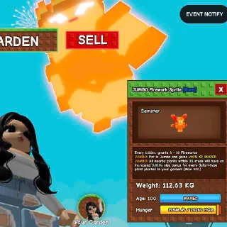 112.63KG Jumbo Godly Colossal Firework Sprite 1 of 1. So Cheap Considering It Is The Biggest Sprite!