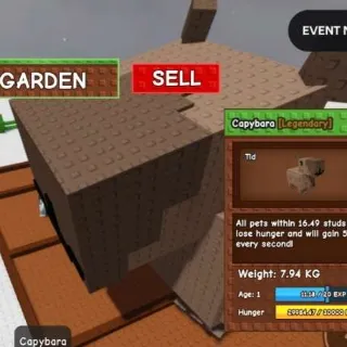 79.4kg at Age 100 Titanic Capybara